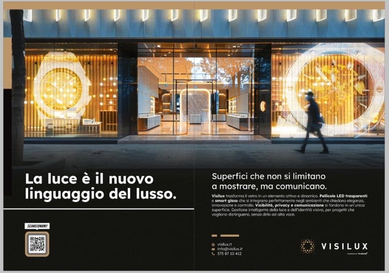 Visilux, la revolución luminosa de las películas inteligentes llega a Italia