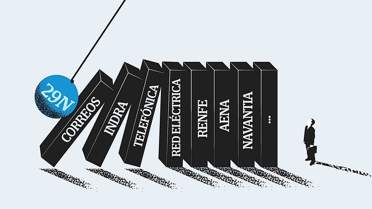 Indra, Telefónica, Navantia, Correos... el poder económico que se dirime en las urnas