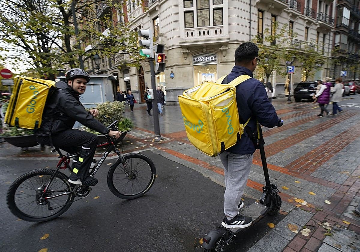 Preparan las primeras elecciones sindicales para los trabajadores de Glovo en Bizkaia