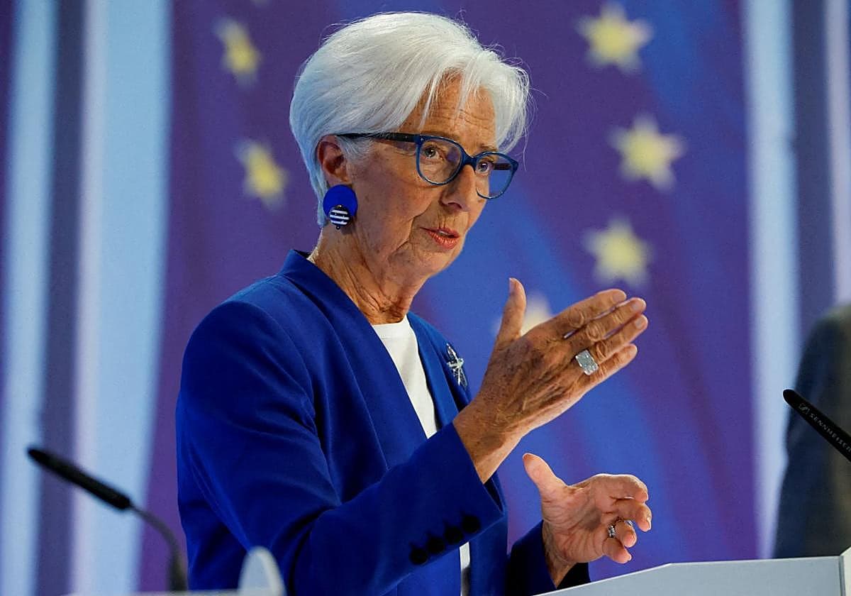 Lagarde abre la puerta a dejar antes de tiempo la presidencia del BCE