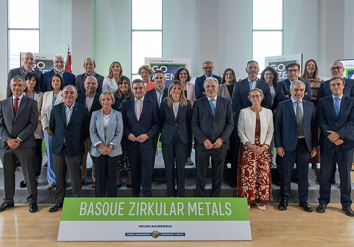 El Gobierno vasco apuesta por la economía circular para limitar la dependencia en el suministro de acero