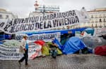 La primera huelga general en la era Sánchez: por la vivienda, en vísperas de unas elecciones y con apoyo del propio Gobierno