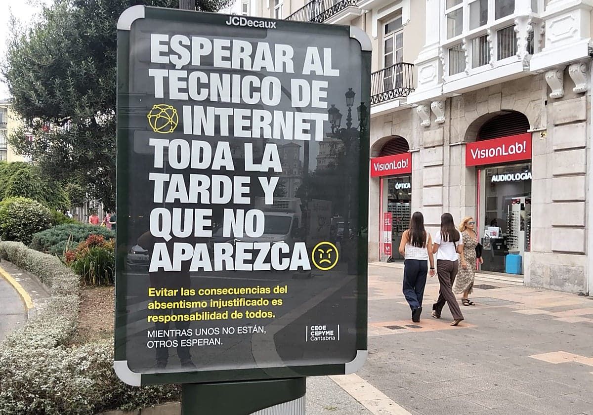 «Mientras unos no están, otros esperan», la campaña de CEOE contra el absentismo que condenan los sindicatos