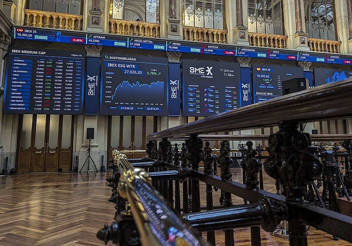 El Ibex-35 sigue imparable y alcanza un nuevo récord histórico por encima de los 19.600 puntos