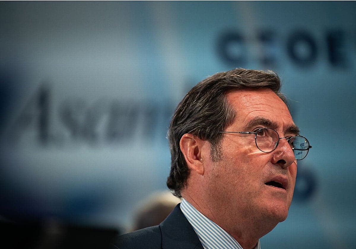 Garamendi confirma que se presentará a las elecciones de la CEOE