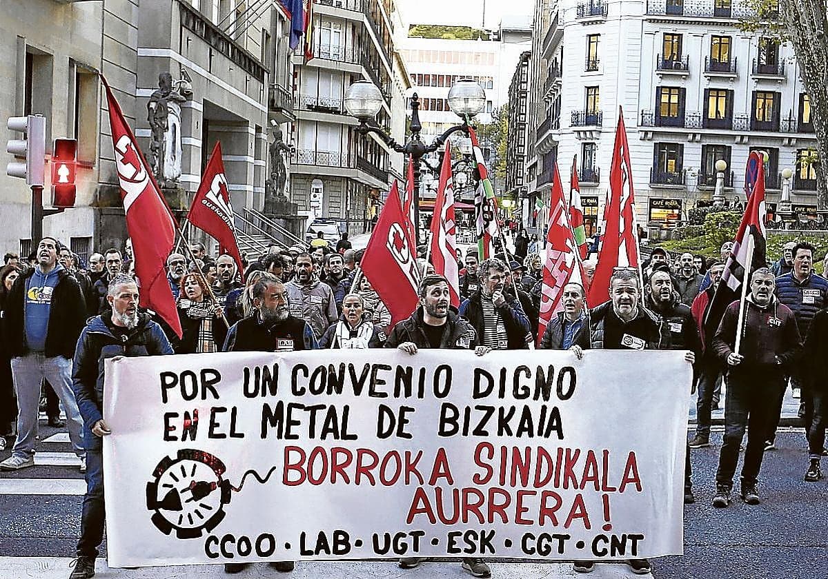 El Metal retoma la negociación del convenio, condicionada por el euskera