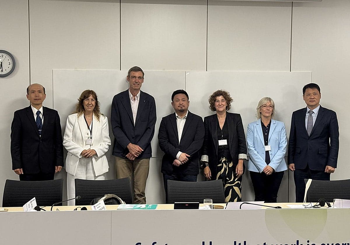 Euskadi intercambia experiencias en materia de seguridad laboral con el ministro de Taiwán