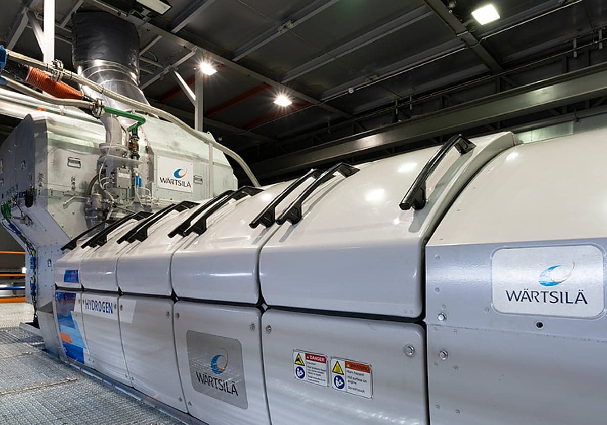 El laboratorio de Wärtsilä en Bermeo pone en marcha el primer motor de hidrógeno puro a gran escala del mundo